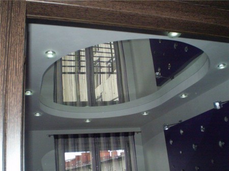 Зеркальный эффект натяжных потолков: стильно, изысканно и оригинально